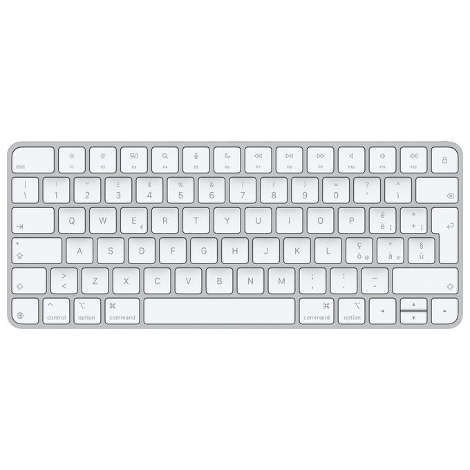 Apple Magic Keyboard, Italiano, Wireless, USB-C, Bianco