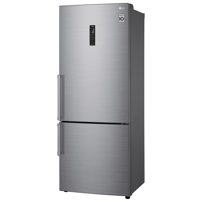 LG GBB567PZCMB Frigorifero Combinato 462 L 185 cm Classe E 41 dB No Frost Wi-Fi Door Cooling Linear Cooling colore Acciaio Inox