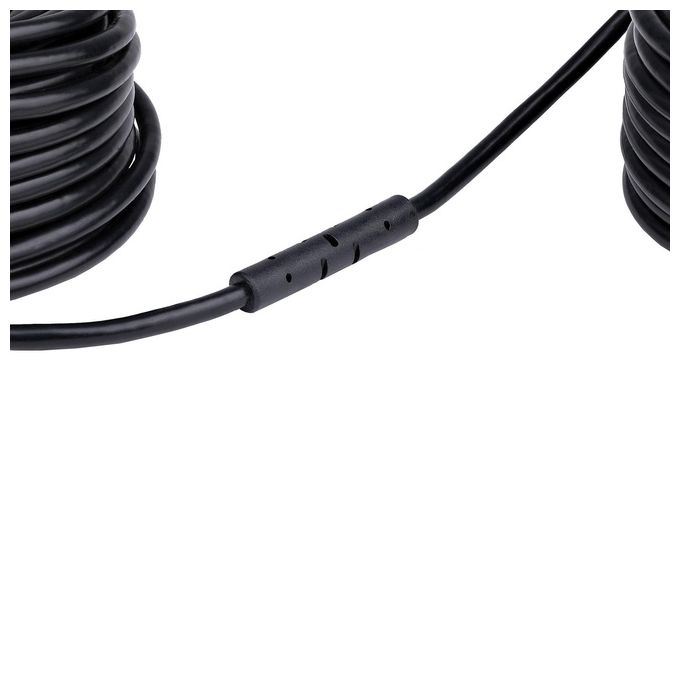 StarTech U02442-USB-EXTENDER Cavo di Prolunga USB 2.0 da 24m con Hub a 4 Porte Attivo Alimentato e Protezione ESD colore Nero