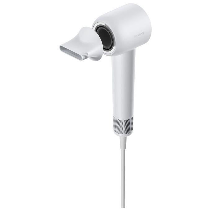 Dreame GLEAMGREY Hair Gleam Asciugacapelli 1600 W Motore Brushless 110000 rpm Ioni Negativi 4 Livelli Temperatura colore Grigio