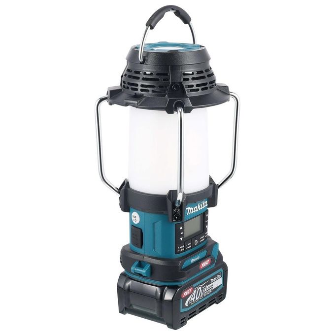 Makita MR009GZ Radio da cantiere con lanterna 40V Bluetooth DAB+ USB 360° IP65 colore Nero