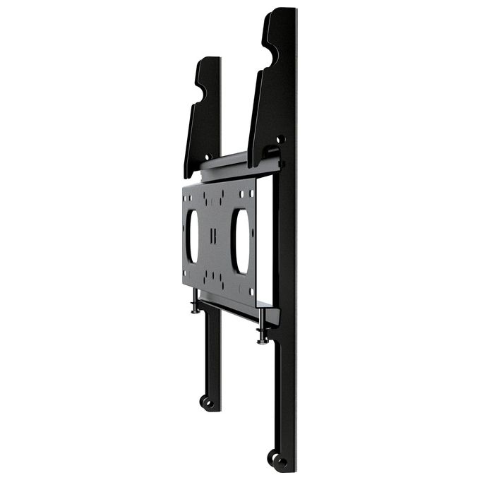Meliconi 480876 Slimstyle Plus Extra Staffa TV da Parete 32'' 88'' VESA 200 300 400 Portata 60 Kg Cartongesso colore Nero