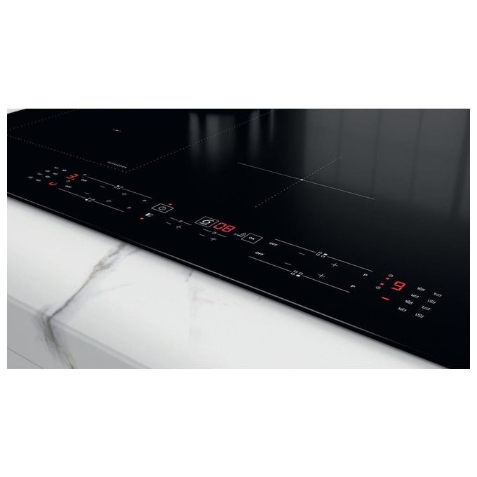 Whirlpool WL B2977 NE Piano cottura a induzione 77 cm 4 zone FlexiCook Touch Control 7200 W colore Nero