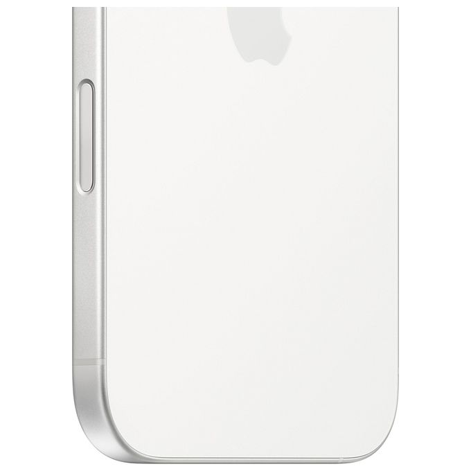 Apple MYEF3QL-A iPhone 16 Smartphone 5G 6.1'' OLED 256GB A18 Doppia Fotocamera 48MP IP68 colore Bianco