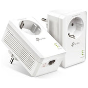 TP-Link 124479 TL-PA7019P KIT Adattatore Powerline Gigabit 1000 Mbit-s con Presa Integrata 2 pezzi colore Bianco