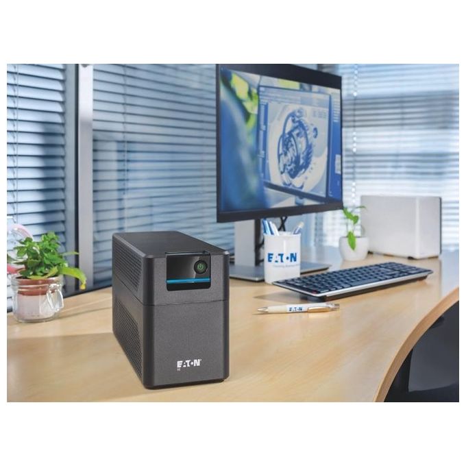 Eaton 5E1200UI 5E Gen2 Gruppo di Continuita' UPS Line-Interactive 1200 VA 660 W 6 Prese IEC C13 AVR USB colore Nero