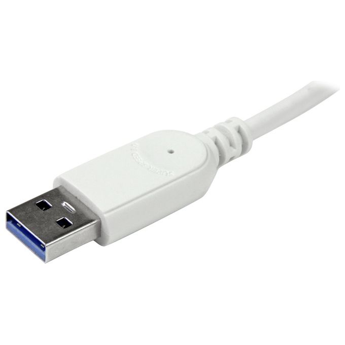 Startech Hub USB 3.0 a 7 porte compatto con cavo integrato