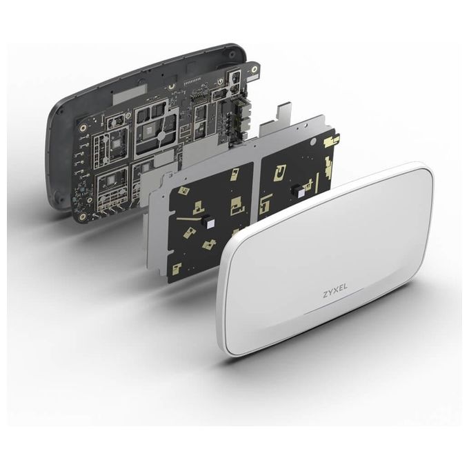 ZYXEL WBE660S-EU0101F NebulaFlex Pro Punto di Accesso WiFi 7 Tri Radio 4x4 22 Gbps 10GbE PoE 41W colore Grigio