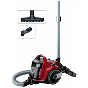 Bosch BGC05AAA2 Aspirapolvere a Carrello Senza Sacco 700W 1,5 Litri 78Db Rosso-Nero
