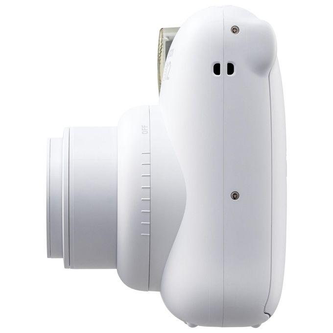 Fujifilm 16806121 instax mini 12 Fotocamera Istantanea Modalita' Close Up Flash Integrato Specchietto Selfie colore Bianco