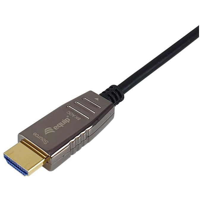 Equip 119452 Cavo ottico attivo HDMI 2.1 20 m 8K-60Hz 4K-120Hz colore Nero