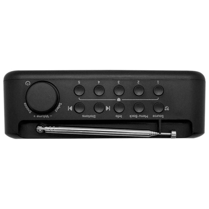Pure 252517 Elan One 2 Radio Portatile Digitale DAB+ FM Bluetooth 5.1 LCD 1,5 W colore Nero