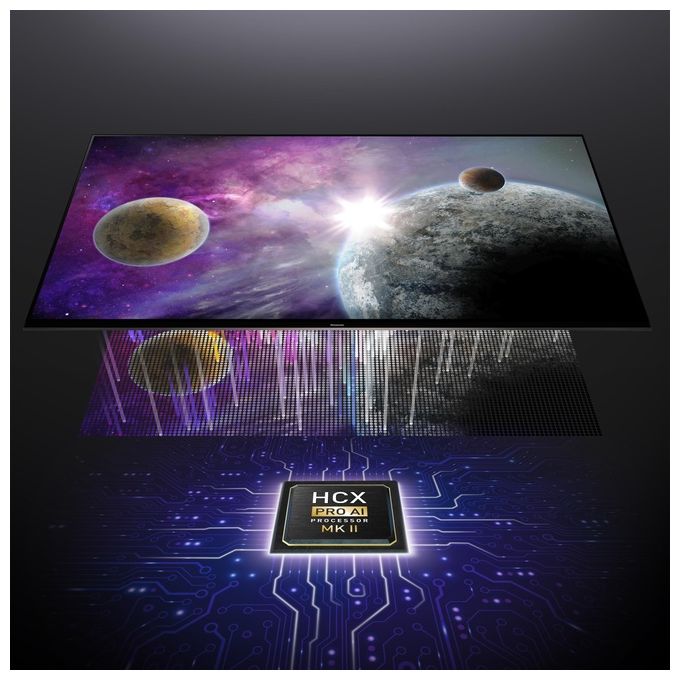 Panasonic TV77Z93AEG Serie Z93A Televisore OLED 77'' 4K Ultra HD Smart TV Fire OS con Dolby Vision IQ Dolby Atmos e HDMI 2.1 colore Nero