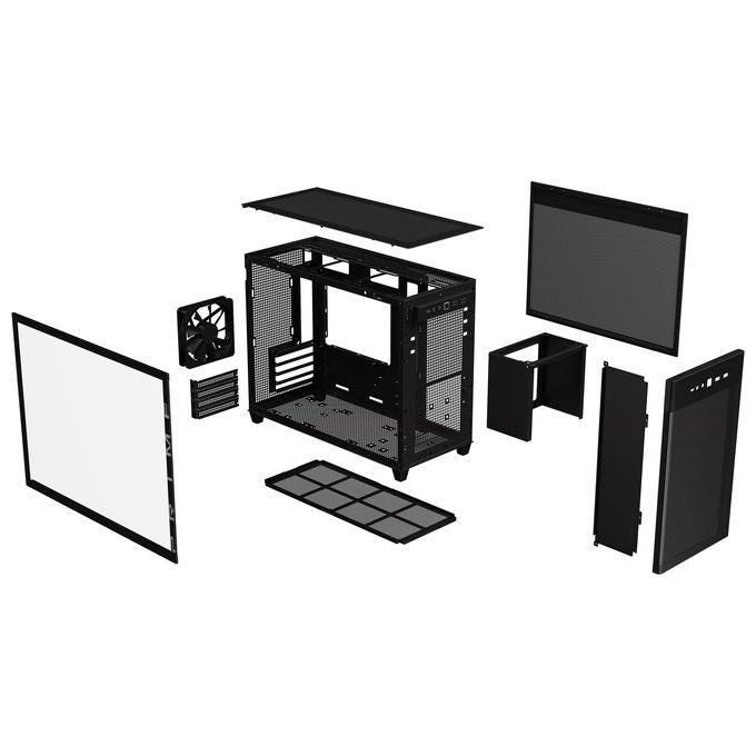 ASUS 90DC00G0-B39010 PRIME CASE TG Mini Tower Supporto Micro ATX Mini ITX Vetro Temperato USB Type C colore Nero