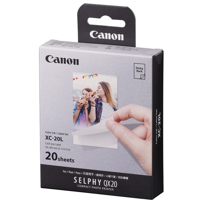 Canon Set carta e inchiostro XC-20L (20 stampe)