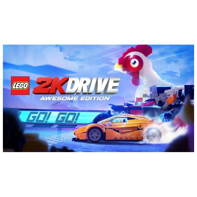 2K 5026555435383 LEGO 2K Drive Awesome Edition Videogioco per PlayStation 4 Edizione Standard Classificazione PEGI 7 colore Nero