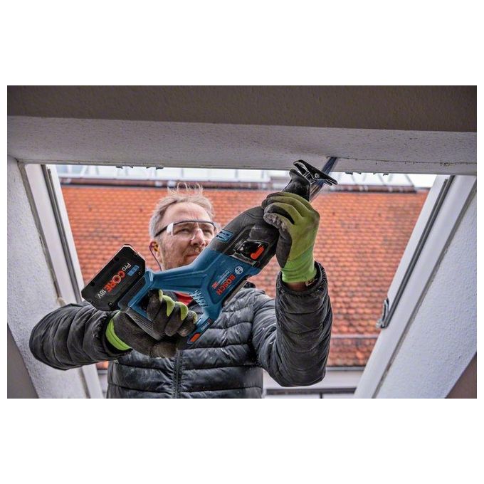 Bosch Professional 06016C0000 GSA 18V-28 Sega a Sciabola a Batteria 18 V Tecnologia BITURBO Brushless Senza Batteria e Caricabatteria colore Nero