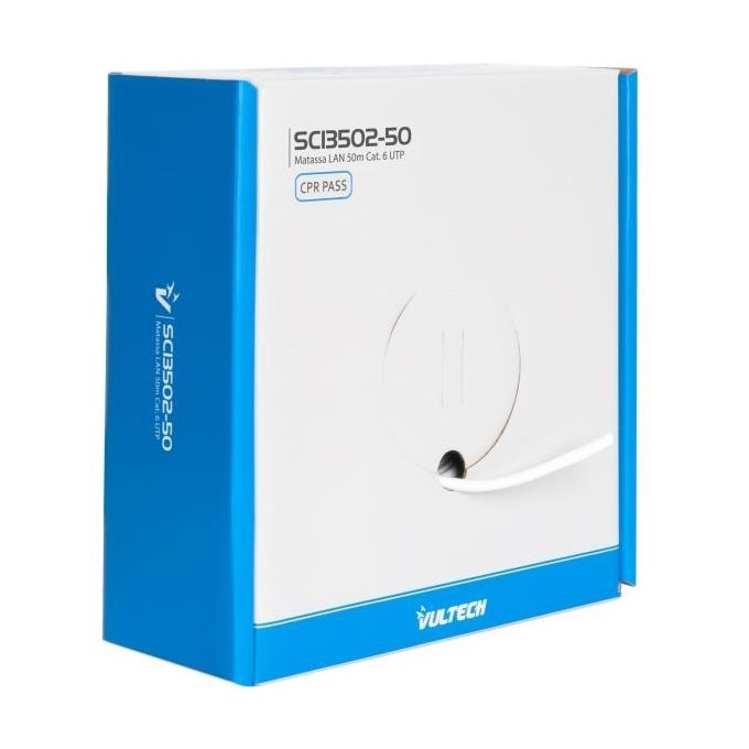 Vultech Matassa Lan Categoria 6 UTP 50 Metri