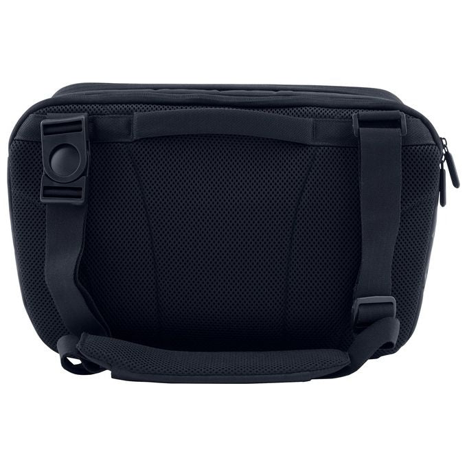 HP 6M5S4AA Borsa a tracolla per laptop Creator 13.3 pollici in materiale riciclato resistente all'acqua con scomparto ad accesso rapido e protezione RFID colore Blu marino