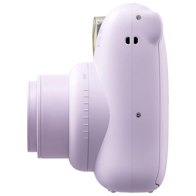 Fujifilm MINI 12 Fotocamera Istantanea Instax Mini 60mm f-12.7 Flash Automatico Specchio Selfie colore Viola
