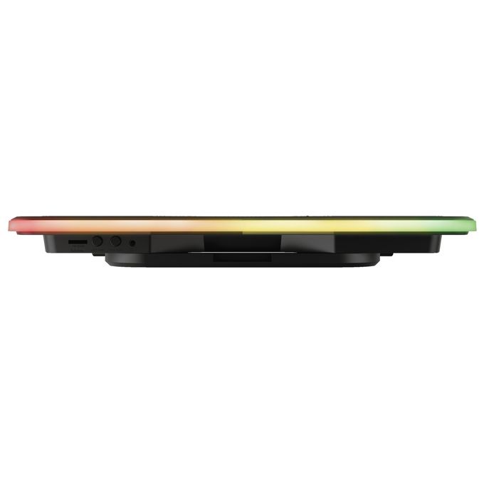 Trust 24192 GXT 1126 Aura Base di Raffreddamento Notebook 17'' 1 Ventola 200mm 700 rpm 30 dB USB RGB colore Nero
