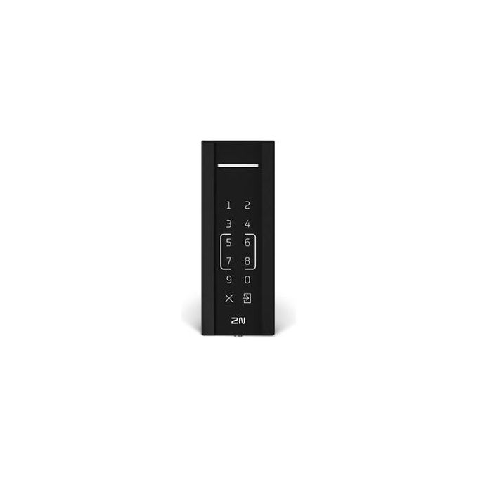 2N 9161161 Access Unit M Lettore Controllo Accessi Touch Keypad RFID 125 kHz 13,56 MHz PoE IP55 colore Nero
