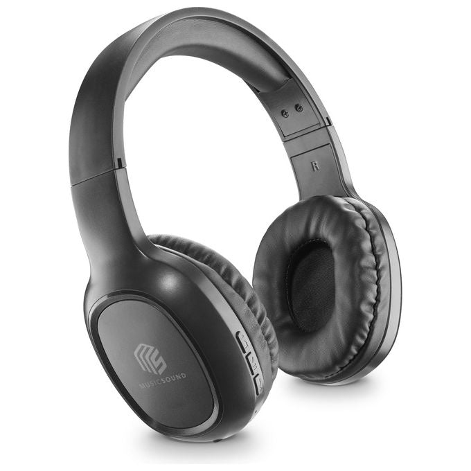 Cellular Line Cuffia Bluetooth Ms Basic Nero