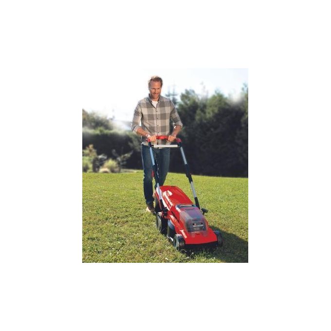 Einhell Rasaerba PXC 18V 11 Rasarro 36-36, Inclusi 2 Batterie e 2 Carica Batterie