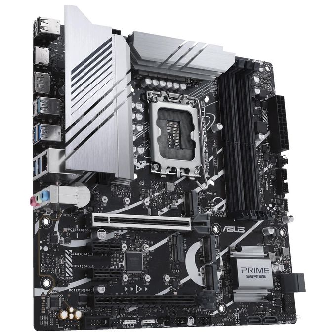 ASUS 90MB1E70-M1EAY0 PRIME Scheda madre Z790 LGA 1700 micro ATX DDR5 HDMI USB 3.2 Gen 2 Type-C Thunderbolt 4 M.2 colore Nero
