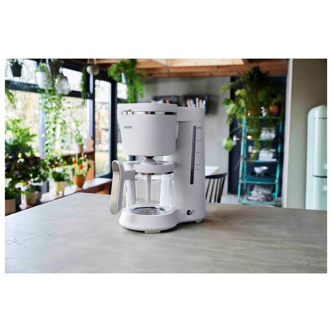 Philips HD5120-00 Eco Conscious Edition Macchina da caffe' con Filtro 1,2 L 15 tazze 1000 W colore Bianco