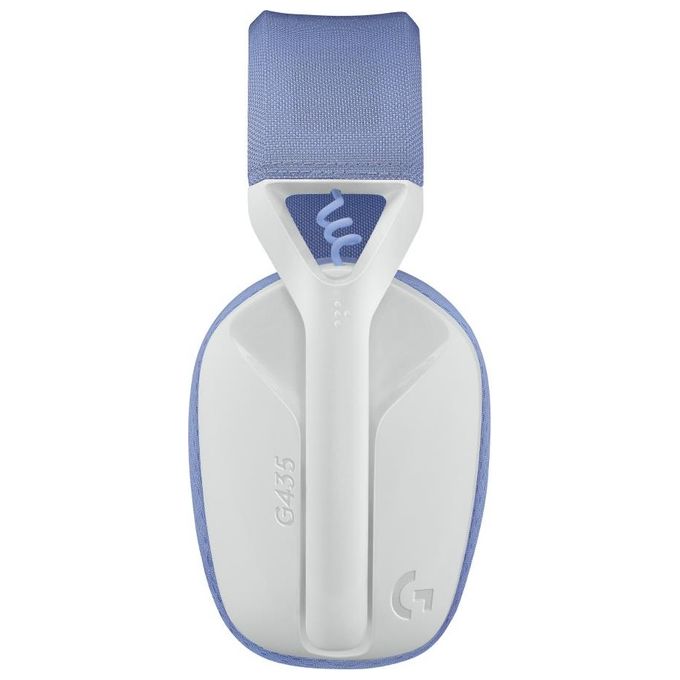 Logitech G G435 G SERIES Auricolare Wireless con Bluetooth e LIGHTSPEED Frequenza 20 - 20000 Hz Durata Batteria 18 h colore Off White and Lilac
