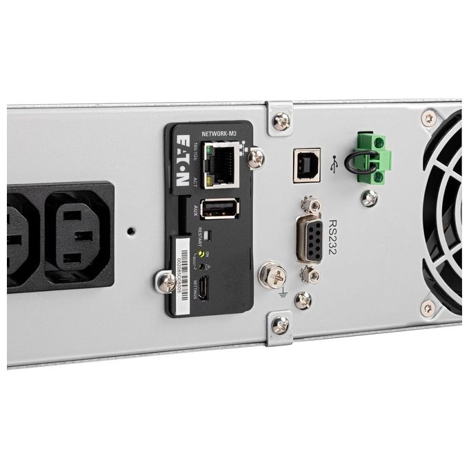 Eaton S55262315 9E 2000i UPS Doppia Conversione Online 2 kVA 1800 W 6 Prese C13 C14 colore Nero