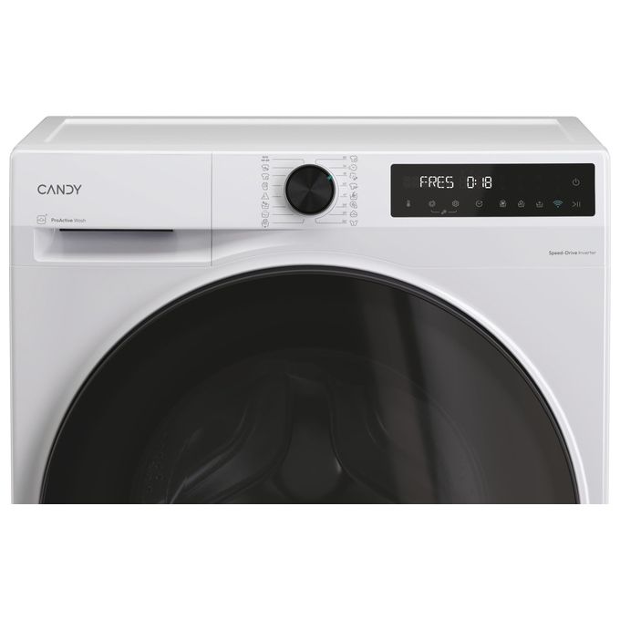 Candy 31020578 ProWash 550 Lavatrice Caricamento Frontale 12 Kg 1400 rpm Classe A Inverter Vapore Wi-Fi (60x68x85 cm) colore Bianco