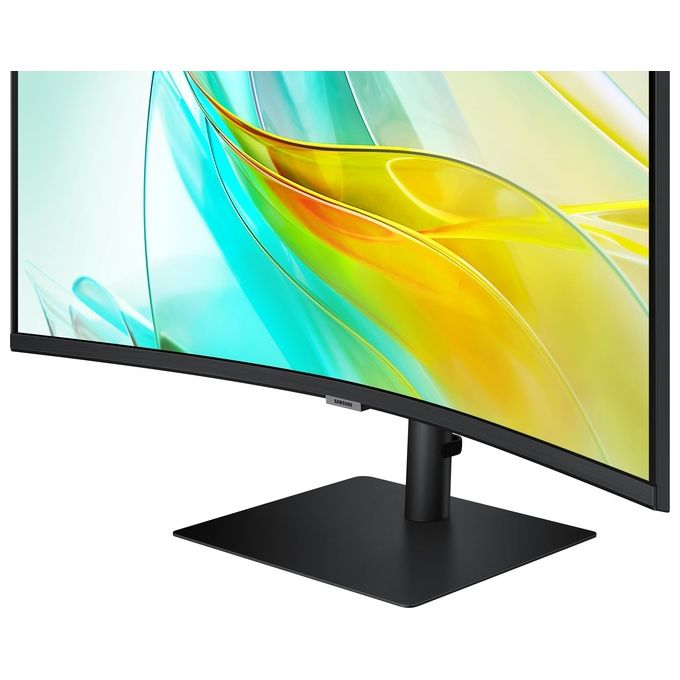 Samsung LS34C652UAUXEN ViewFinity S6 Monitor Curvo 34'' VA WQHD 3440x1440 100Hz USB-C 90W colore Nero