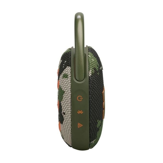 JBL JBLCLIP5SQUADAM Clip 5 Altoparlante Bluetooth Portatile 7 W IP67 Moschettone Integrato Autonomia 12 h colore Mimetico