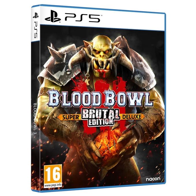 Nacon PS5BLOODBOWL3IT Blood Bowl 3 Super Brutal Deluxe Edition Videogioco PS5 Italiano PEGI 16 Edizione Speciale con Contenuti Esclusivi colore Nero