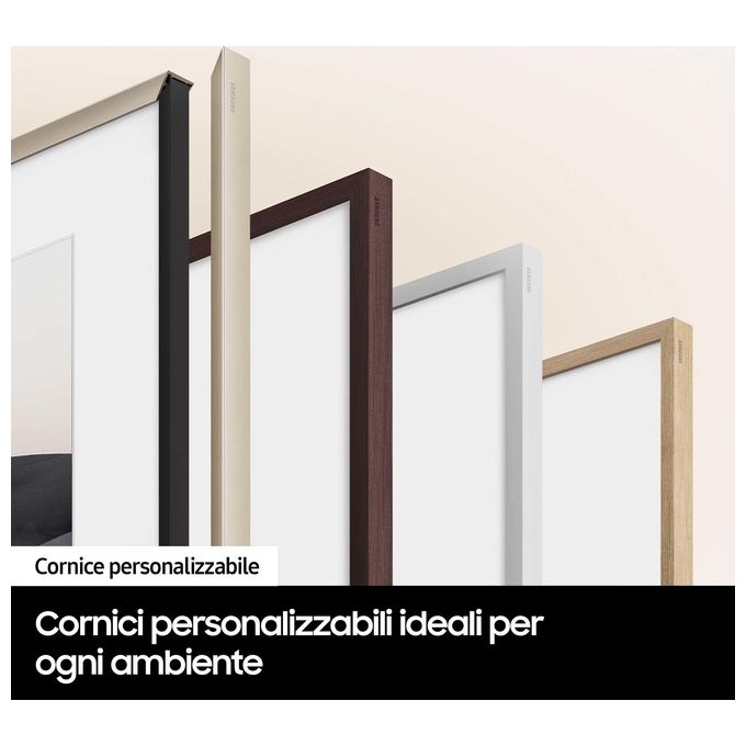 Samsung QE32LS03CBUXZT The Frame Smart TV QLED 32'' Full HD Matte Display OTS Lite Art Mode colore Nero
