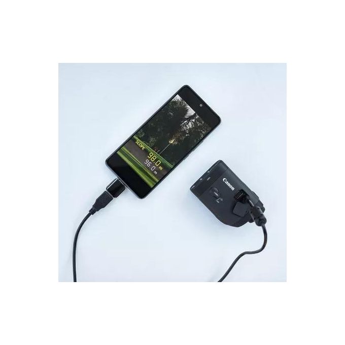 Canon 6254C001 PowerShot GOLF Telemetro Laser con Fotocamera Integrata 6x Ottico IPX4 colore Nero