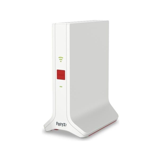 Fritz! 20002991 Repeater 3000 AX Ripetitore Wi-Fi 6 Triband Mesh 4200 Mbit-s 2 Porte LAN Gigabit colore Bianco