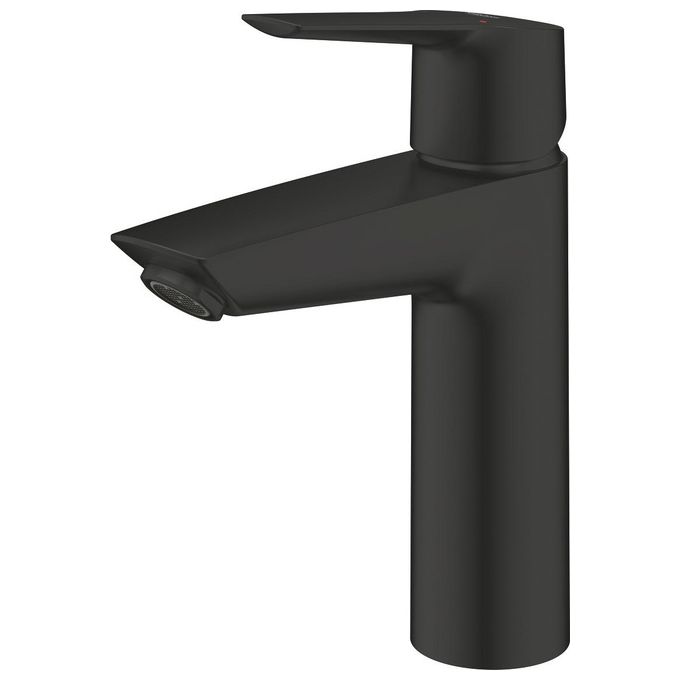 Grohe 235752432 Start Miscelatore Lavabo Monocomando Bocca Alta Taglia M cartuccia ceramica 1 foro colore Nero Opaco