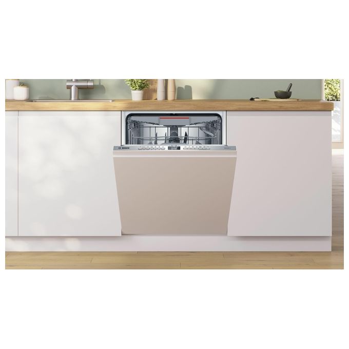 Bosch SMV4ECX21E Serie 4 Lavastoviglie Incasso Scomparsa Totale 14 coperti Classe B 42 dB EfficientDry Home Connect (82x60x55 cm) colore Inox