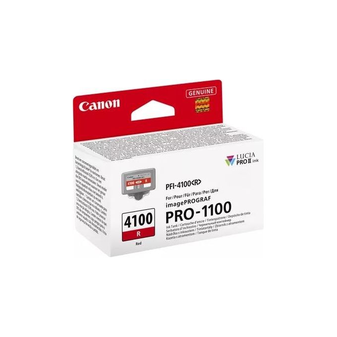 Canon 6785C001 LUCIA PRO II Cartuccia d'Inchiostro Originale Resa Standard 80 ml colore Rosso