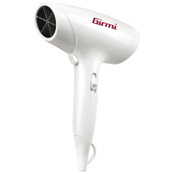 Girmi PH03 Asciugacapelli da parete 1800 W 2 velocita' 2 temperature Getto aria fredda colore Bianco