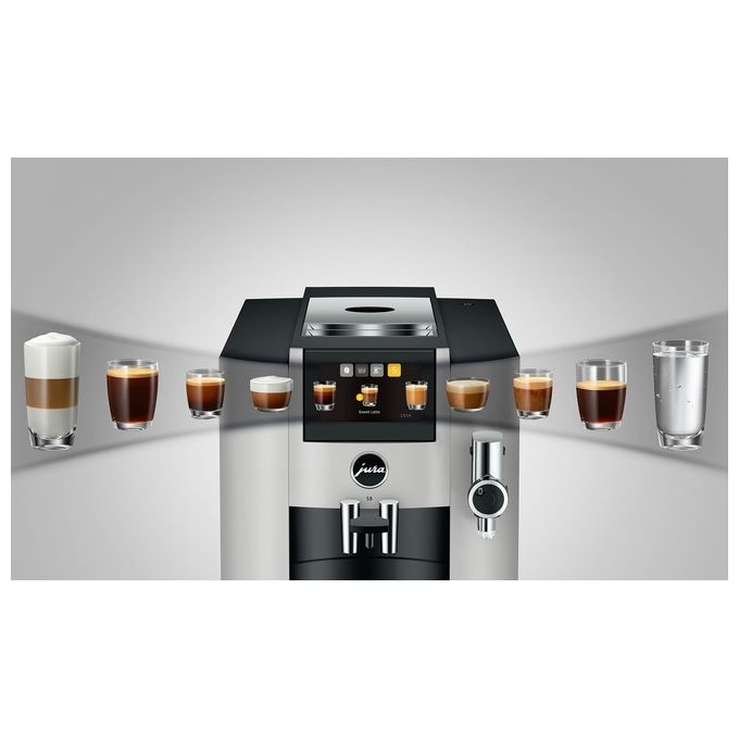 JURA 15483 S-Linie Macchina da caffe' Automatica 1.9 L 15 bar 1450 W WiFi Display Touch 4.3'' colore Grigio