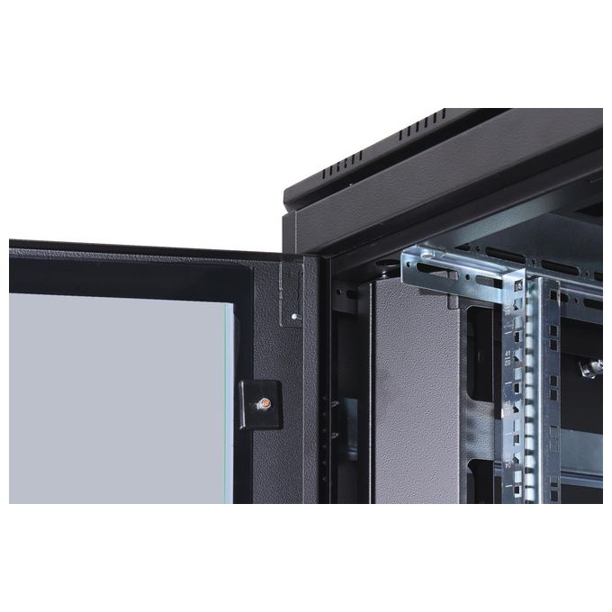 Digitus Armadio 42 Unita' Linea Professionale (a)2020 X (l)800 X (p)800 Mm. Colore Nero Ral 9005