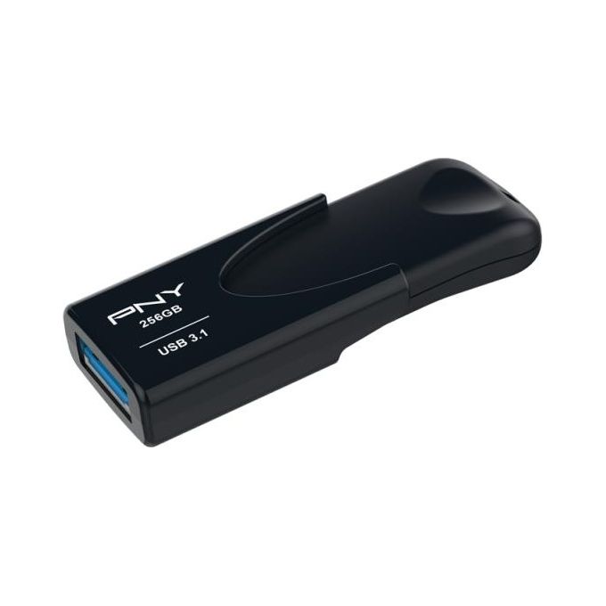 PNY FD256ATT431KK-EF Attache 4 Unita' Flash USB 256 GB USB tipo A 3.2 Gen 1 (3.1 Gen 1) colore Nero