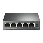 TP-LINK TL-SG1005P Switch unmanaged 4 x 10-100-1000 (PoE) + 10-100-1000 desktop PoE (56 W)