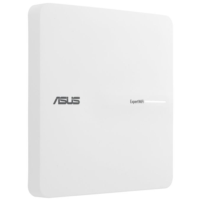 Asus EBA63 ExpertWiFi Access Point Wi-Fi 6 AX3000 Dual-Band PoE 2402 Mbit-s 512 MB RAM colore Bianco