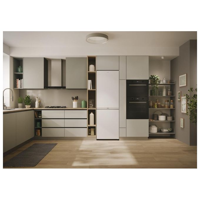 Candy CNCQ2T618EW Fresco 300 Frigorifero Combinato 355 L 185 cm Classe E 38 dB Total No Frost colore Bianco