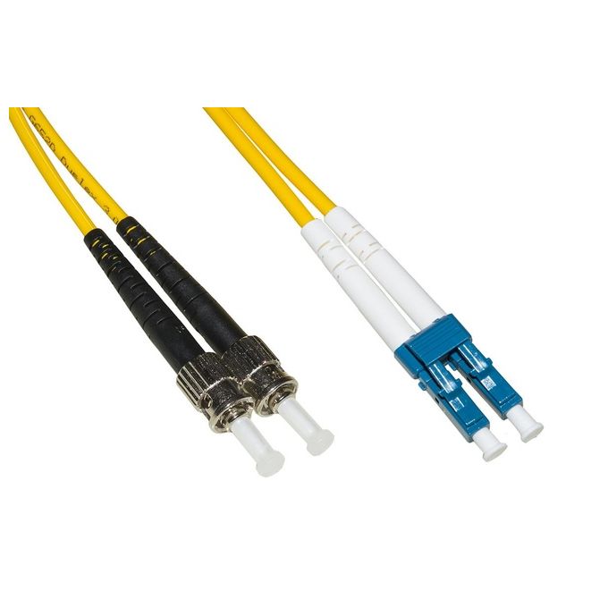 Link cavo fibra ottica lc a st singlemode duplex upc mt.3